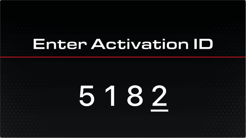 SEABOB Activation ID input interface